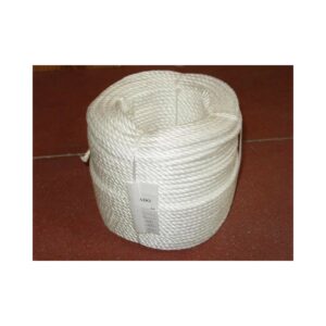 Corde en Polypropylène Cablé 6 mm Blanche