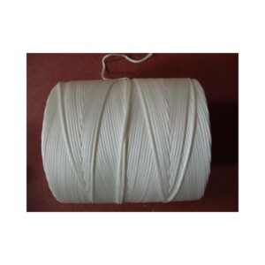 Tresse Polyamide Ø 2 mm, Blanche, 600 Mètres/kg, en Bobine de 2 kg