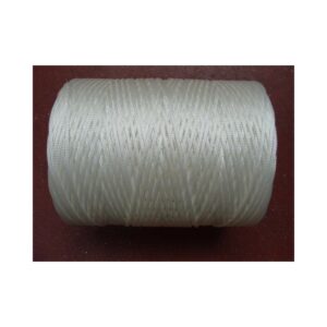 Tresse Polyamide Ø 3 mm, Blanche, 280 M/kg, en Bobine de 2 kg