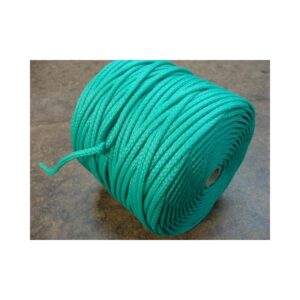 Bobine de Tresse en Polyéthylène Ø 6 mm, Vert, en bobine de 2 kg (160 mètres)