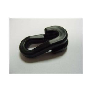 Anneau Brisé en PVC Noir