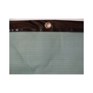 Brise-vent filtration 50% + Bande PVC + Oeillets